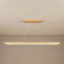 Fejo Ash Wood LED Pendant Light