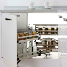 Chef Magic Corner Pull Out Kitchen Storage Left Opening