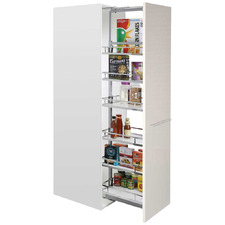 140-170cm Height-Adjustable Provedore Pull-Out Pantry