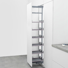 140-170cm Height-Adjustable Galley Pull-Out Pantry