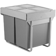 Domestique Plus 90L Twin Slide Out Concealed Waste Bin