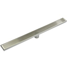 Stainless Steel Shower Grate with 50mm Outlet