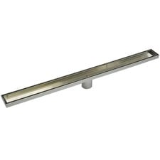 Stainless Steel Linear Shower Grate with 50mm Outlet