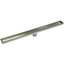 Stainless Steel Linear Shower Grate with 50mm Outlet