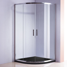 Curved Rapid Glass Sliding Shower Screen