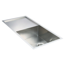 Jaco 960mm Single Stainless Steel Kitchen Sink with Drainer