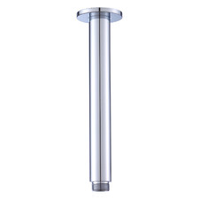 200mm Chrome Round Brass Shower Arm