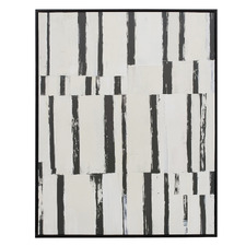 Addison Hand-Painted Framed Canvas Wall Art