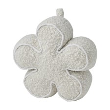Mia Ivory Boucle Daisy Weighted Door Stop