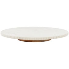 Zephyr Marble Lazy Susan