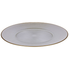 Shiloh Glass Dinner Plate