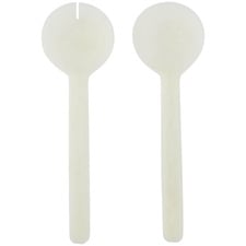 2 Piece Ivory Variel Resin Salad Server Set (Set of 2)