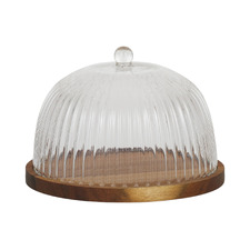 Renzo Cheese Serving Tray with Dome