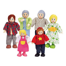 Kids' Caucasian Happy Family Toy