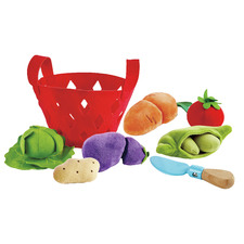 Toddler Vegetable Basket Set