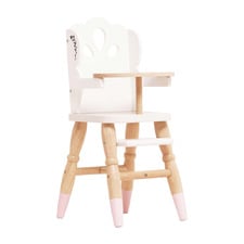 Le Toy Van Wooden Doll High Chair