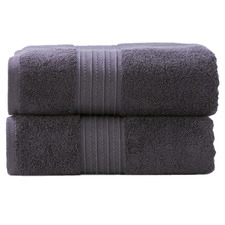 Brentwood 650GSM Cotton Bath Sheets (Set of 2)