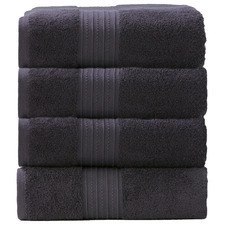 Brentwood 650GSM Cotton Bath Towels (Set of 4)
