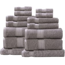 14 Piece Brentwood Cotton Bathroom Towel Set