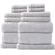 14 Piece Aireys Cotton Bathroom Towel Set