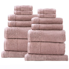 14 Piece Aireys Cotton Bathroom Towel Set