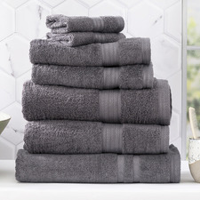 7 Piece Marisse Bamboo & Cotton Bathroom Towel Set