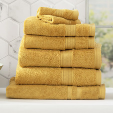 7 Piece Marisse Bamboo & Cotton Bathroom Towel Set