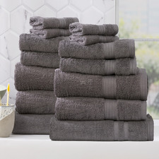 14 Piece Marisse Bamboo & Cotton Bathroom Towel Set