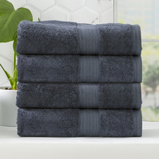 Marisse Bamboo & Cotton Bathroom Towels (Set of 4)