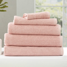 5 Piece Ridgestone Cotton Bathroom Towel Set