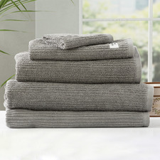 5 Piece Ridgestone Cotton Bathroom Towel Set
