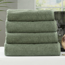 Ridgestone Cotton Bathroom Towels (Set of 4)