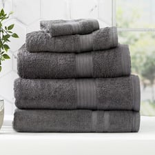 5 Piece Marisse Bamboo & Cotton Bathroom Towel Set