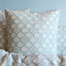 Scallop Velora Cotton-Blend European Pillowcase