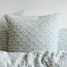 Floral Velora Cotton-Blend European Pillowcase
