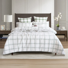 Elios Waffle Cotton-Blend Quilt Cover Set