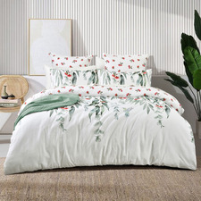 Clayton Cotton Sateen Reversible Quilt Cover Set