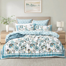 Gonzalo Cotton Sateen Reversible Quilt Cover Set