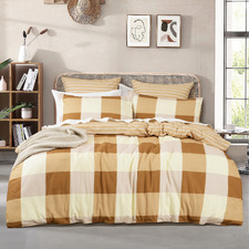 Ellis Cotton Sateen Reversible Quilt Cover Set
