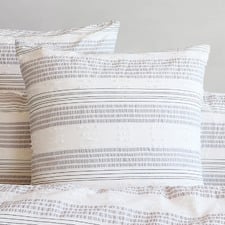 Calliope Cotton Seersucker European Pillowcase