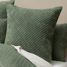 Quillon Velvet European Pillowcase