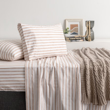 Caspian Organic Cotton Percale Sheet Set