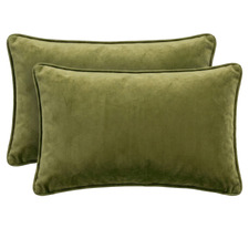 Mireille Rectangular Velvet Cushions (Set of 2)