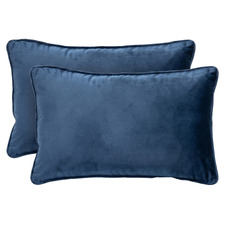 Mireille Rectangular Velvet Cushions (Set of 2)