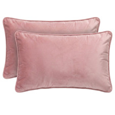Mireille Rectangular Velvet Cushions (Set of 2)