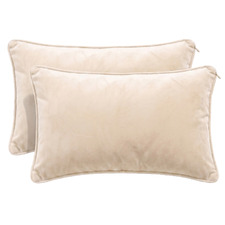 Mireille Rectangular Velvet Cushions (Set of 2)