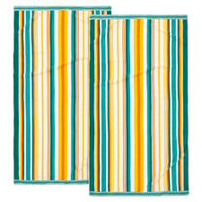 Zuri Cotton Beach Towels (Set of 2)