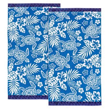 Marina Cotton Beach Towels (Set of 2)
