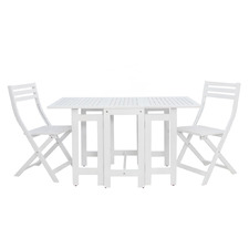 2 Seater Ozul Acacia Wood Outdoor Foldable Bistro Set