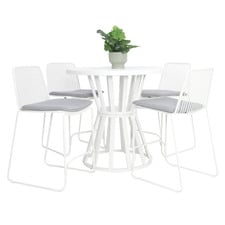 4 Seater Vale Outdoor Bar Table & Stool Set
